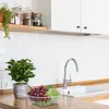 Obstkorb 3 Ebenen Gitterdesign Weiß 28.5x28.5x8.5cm Produktbild-Vorschau 5