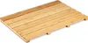 Relaxdays Bambus Badematte, 54 x 36 cm, rutschfeste Produktbild-Vorschau 1