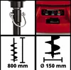 EINHELL DIGGER GP-EA 18/150 Li BL-SOLO Náhled obrázku produktu 26
