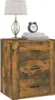 vidaXL Noční stolek Smoked Oak 50x36x60 cm výrobek ze dřeva Náhled obrázku produktu 3