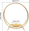 Hochzeit Bogen Eisen Rund Ring Ballonbogen Kuchenstand Produktbild-Vorschau 2