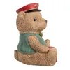 Clayre & Eef Spardosen Bär 15x13x19 cm Braun Kunststoff Produktbild-Vorschau 4