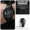 An meinen Sohn - Schwarze Herrenuhr mit Chronograph Produktbild-Vorschau 3