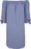 LASCANA Strandkleid mit Carmenausschnitt und 3/4-Ärmeln aus Produktbild-Vorschau 1