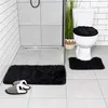 Set di 3 tappetini da bagno neri Anteprima dell’immagine prodotto 7