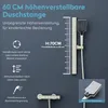 doporro Duschsystem mit Duscharmatur Duschgarnitur mit Produktbild-Vorschau 5