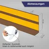 HOLZBRINK Weichsockelleiste selbstklebend PVC 50x20mm, 2,5 Produktbild-Vorschau 2