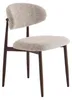 Furnihaus - Chaises de salle à manger Celia Taupe Noyer Voir les images du produit 4