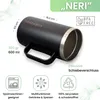 FRADABOX® Premium Edelstahl Thermobecher „Neri“ 600ml Produktbild-Vorschau 2