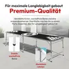 Premium Beerpong Tisch Klappbar in Schwarz/Weiß – Produktbild-Vorschau 2