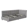 INONEFT Polsterbett 90x200cm mit LED und USB, Jugendbett Produktbild-Vorschau 12