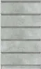 A front view of a concrete-gray chest of drawers with six drawers. Náhled obrázku produktu