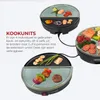 Bourgini Chef's Dinnerparty Gourmetstel - Glazed Grey – 4 Productafbeelding-voorbeeld 6