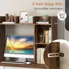 COSTWAY Półka na biurko, półka na biurko z 4 półkami i Podgląd zdjęcia produktu 5