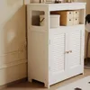 Commode de salle de bain à deux portes avec étagère, modèle Voir les images du produit 5