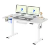 FLEXISPOT QE1 Biurko z regulacją wysokości 140 x 60 cm, 4 Podgląd zdjęcia produktu 1
