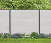 WPC Sichtschutzzaun Roma Line 5 x Zaunfeld beige und 6 x Produktbild-Vorschau 1