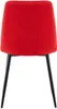 4er Set Esszimmerstühle Antibes Stoff rot Produktbild-Vorschau 6
