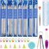 35-teiliges Stricknadel Set | Edelstahl Doppelspitzen | Produktbild-Vorschau 1