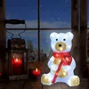 DEUBA® Weihnachtsdeko LED Acryl Figur Teddy Außen Innen Produktbild-Vorschau 5