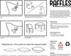 Raffles Covers Aufblasbares Wasserablauf Kissen 160 x 60 cm Produktbild-Vorschau 3