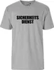 Huuraa Herren T-Shirt Sicherheitsdienst Schriftzug S Sport Produktbild-Vorschau 2
