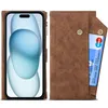 Ochranné pouzdro pro iPhone 15 kožené pouzdro na zip, Náhled obrázku produktu 2