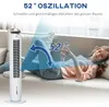 HOMCOM Luftkühler mit Wasserkühlung Turmventilator 20㎡ 60W Produktbild-Vorschau 8