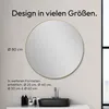 Spiegel Talos Picasso gold Ø 80 cm - mit hochwertigem Produktbild-Vorschau 3