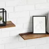 vidaXL Regalbrett 4 pcs Braun 80 x 20 x 1,5 cm Produktbild-Vorschau 4
