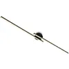 Di-Ka LED Wand- & Deckenleuchte Rey schwarz 135 x 14cm Produktbild-Vorschau 1