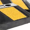 Wiltec 2x fermaruote con catarifrangenti 550 x 150 x 100 Anteprima dell’immagine prodotto 5