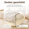 Sauerteig Gärhaube 10 Zoll 2er Set, wiederverwendbare Produktbild-Vorschau 3