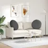 vidaXL Poduszka do siedzenia 2 szt. ciemnoszara Ø 60 cm Podgląd zdjęcia produktu 4