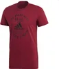 adidas Emblem T-Shirt Rot DI0284 Produktbild-Vorschau 6