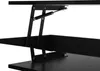 MODFU Table Basse Noir, 1 Espace de Rangement Caché, 1 Voir les images du produit 9