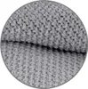 Coperta lavorata a maglia 140x190 grigio Anteprima dell’immagine prodotto 3