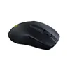 A black wireless gaming mouse on a white background. Produktbild-Vorschau