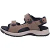 Rieker Herren Echtleder Trekkingsandalen hellbraun, Produktbild-Vorschau 32