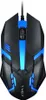 A gaming mouse with blue LED lighting. Produktbild-Vorschau