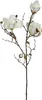 Mica Decorations Magnolien Kunstblume - H88 cm - Weiß Produktbild-Vorschau 1