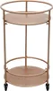 Chariot de service Art déco or rose – Table d'appoint et Voir les images du produit 1