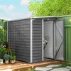 Outsunny Metall Gerätehaus 2,3m² 142x184x181cm Produktbild-Vorschau 2