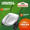 GARDEBRUK Schubkarre 2 Rad 150kg 100L Stahlfelge 2 Produktbild-Vorschau 2