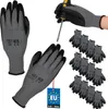 KOTARBAU® 12r Set Handschuhe Arbeitshandschuhe Anti-Rutsch Produktbild-Vorschau 1