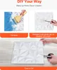VEVOR 3D-Wandpaneele, 33er-Pack, 11,81 x 11,81 Zoll PVC, 32 Produktbild-Vorschau 3