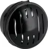 corne 6V+12V avec lunette en aluminium, anodisé noir - pour Voir les images du produit 1
