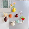 8er-Pack Mini-Magnetvase, Miniatur-Magnetvase aus Keramik, Produktbild-Vorschau 5