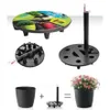 A collage of images showing different parts and the assembled product of a self-watering system, along with a potted plant. Anteprima dell’immagine prodotto