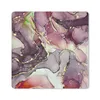 MuchoWow® Mauspad Mousepad Marmor - Rot - Lila - Gold 30x30 Produktbild-Vorschau 1